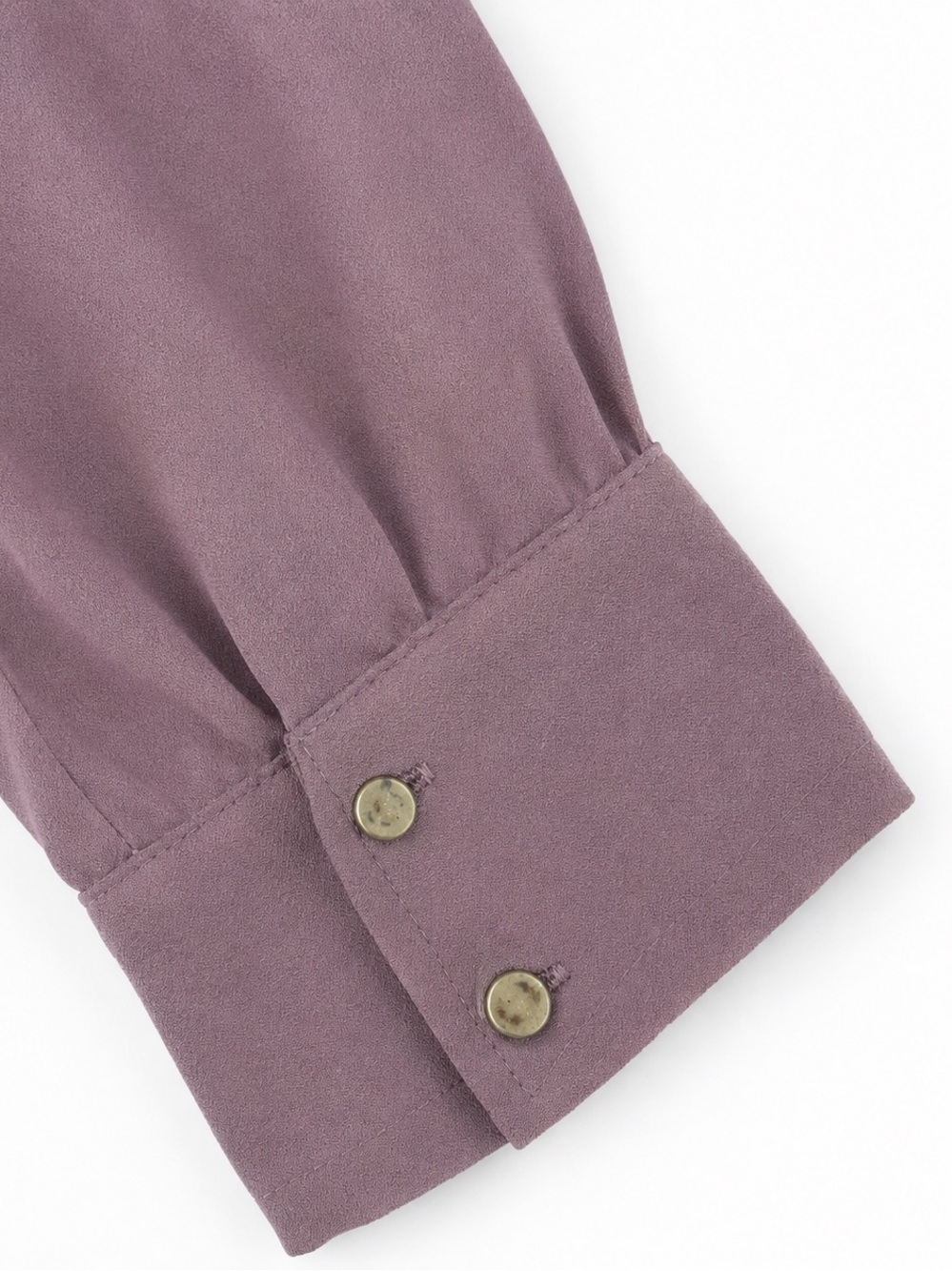Abercrombie & Fitch Lavender Long Sleeve Blouse (Size M) - Picture 4 of 6